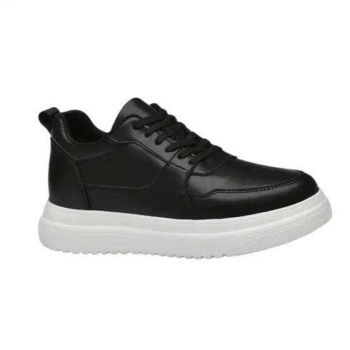 Black Platform Sneakers - Light