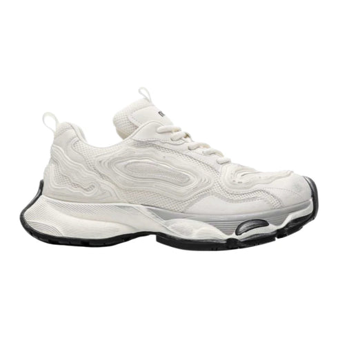 Futuristic Runner|White Silver - Light