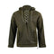 Men’s Lace - Up Hooded Utility Jacket - Light