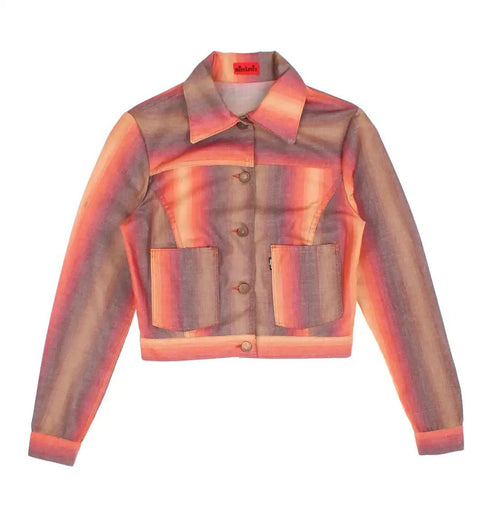 Women’s Sunset Gradient Cropped Jacket - Light