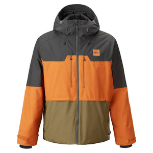 Three-Tone Color Block Design